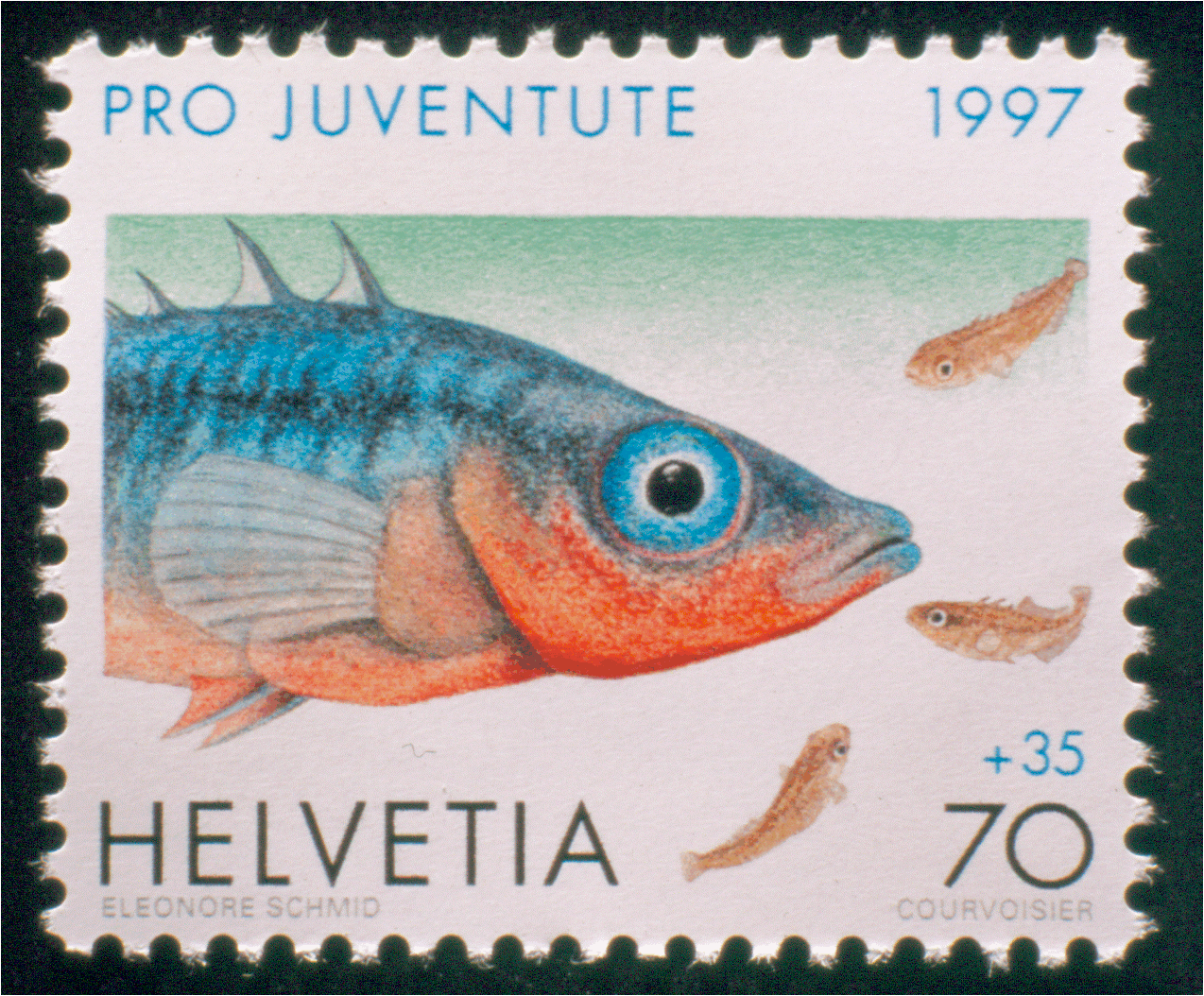 fish_stamp_eleonore_schmitt_swiss post