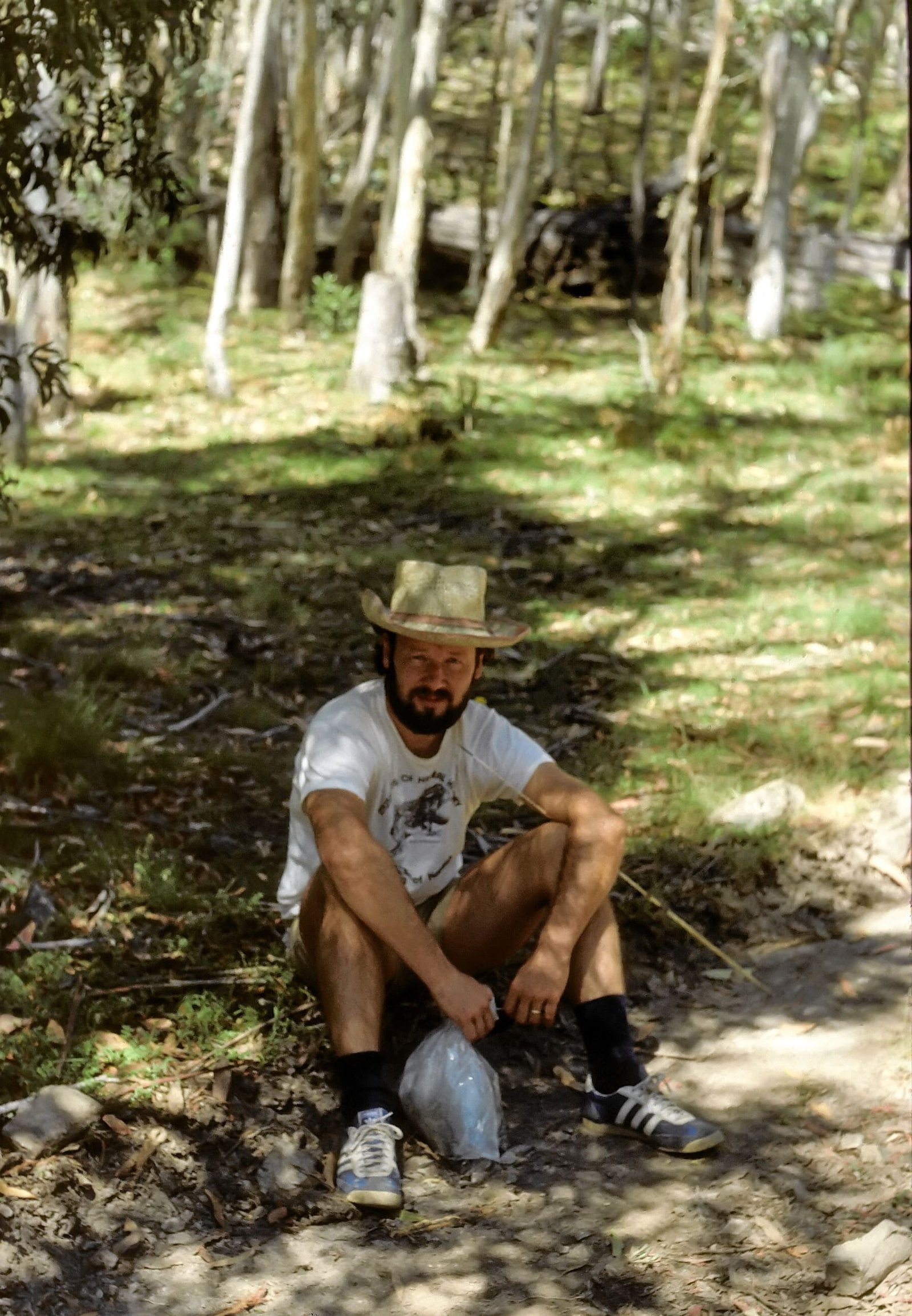 Rick in early Brindabella fieldwork-min